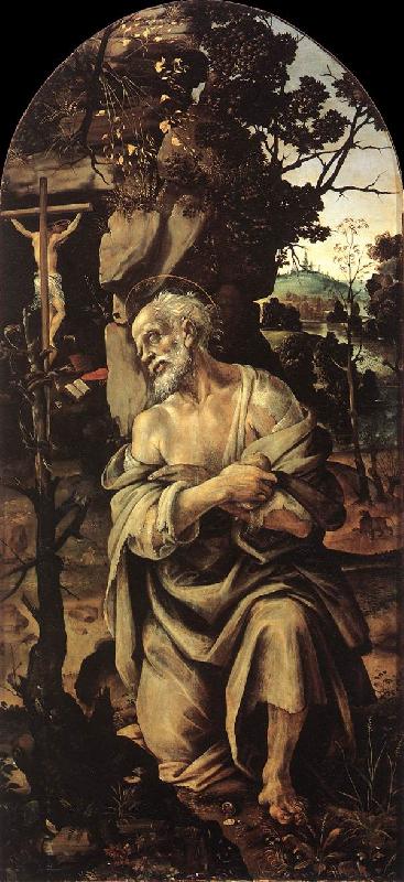LIPPI, Filippino St Jerome gs France oil painting art